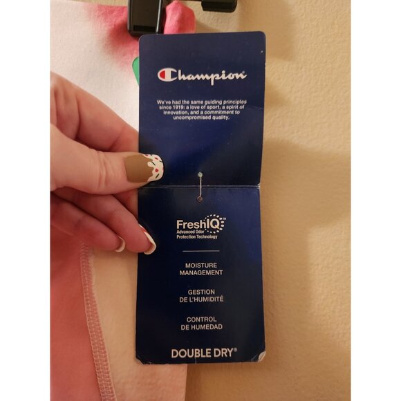 Champion Womens Leggings In Cloud Pink NWT Small - Picture 4 of 5